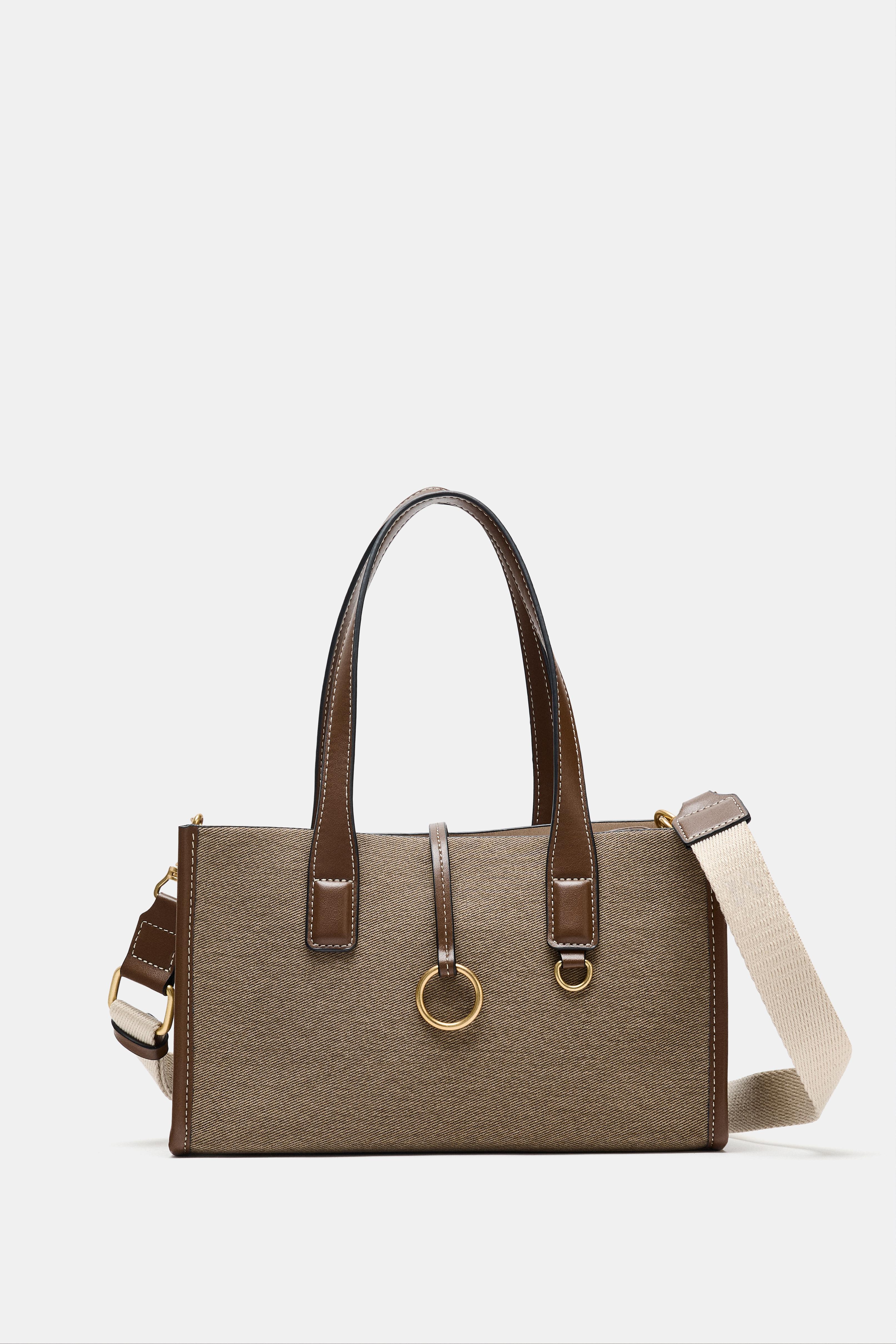 WOVEN SHOPPER BAG